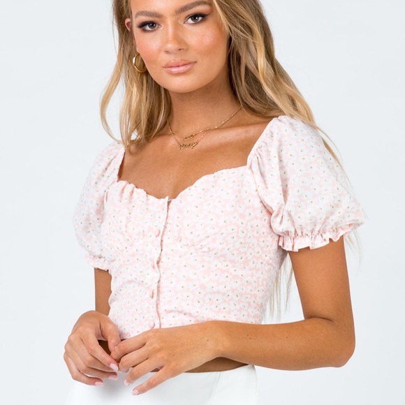 Princess Polly Rhodes Top - Picture 1 of 7